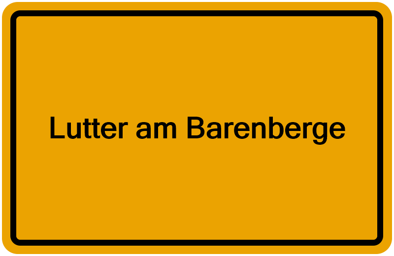 Handelsregister Lutter am Barenberge